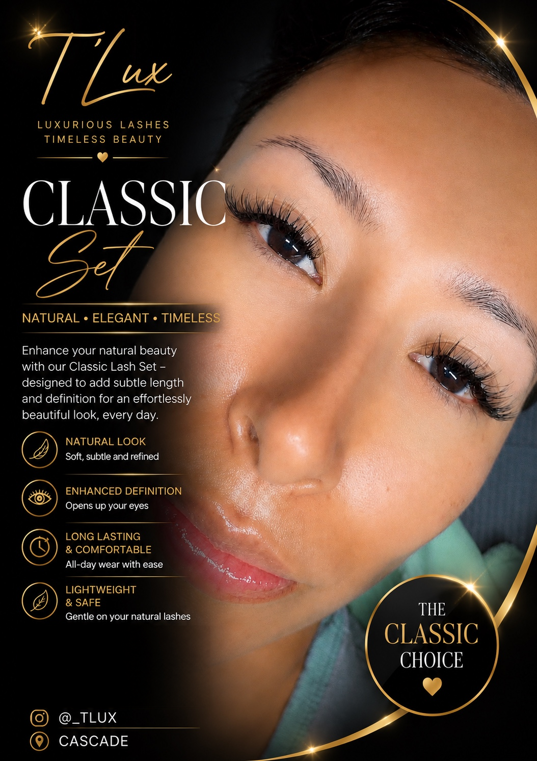 Classic Set lash work by T’LuXperience