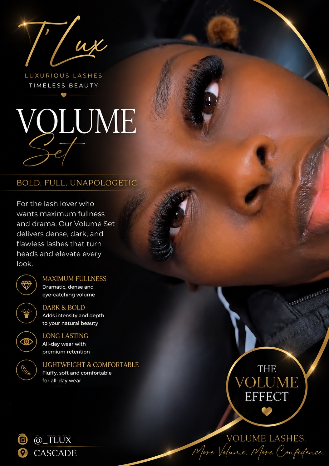 Volume Set lash work by T’LuXperience